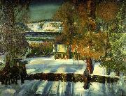 George Wesley Bellows Strabe im Winter china oil painting artist